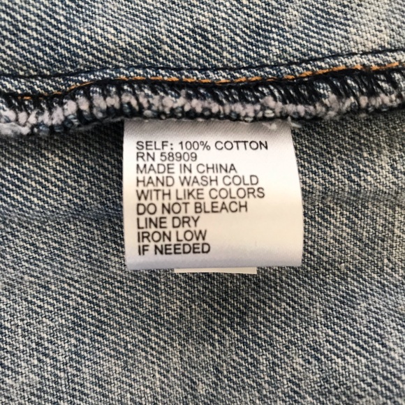 Gianni Bini S denim oversized  Vest - Picture 7 of 8